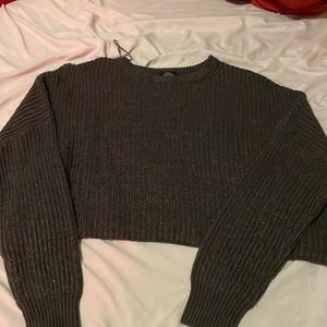 sweater crop top